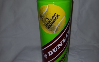metallinen Dunlop Warwick tennispallojen kotelo