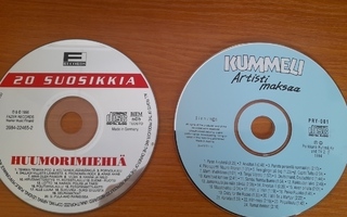 4 cd Huumoria Kummeli,Huumorimiehiä,Turo's Hevi Gee,Bat&Ryyd