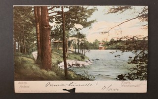 KUOPIO Wäinölänniemi värikortti 1905