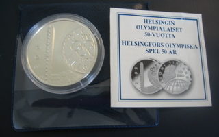 Suomi 10e hopea juhlaraha Olympialaiset 50 v. - 2002