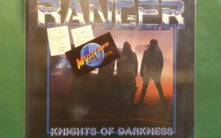 RANGER - KNIGHTS OF DARKNESS - RED VINYL FIN 2013 M-/M- LP