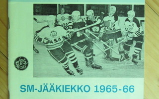 TPS JÄÄKIEKON KAUSIKIRJA 1965-66