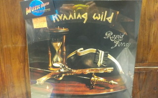 RUNNING WILD - RAPID FORAY UUSI LP +CD +