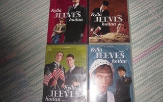 Kyllä Jeeves hoitaa - Koko sarja  DVD HYVÄ KUNTO