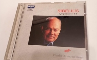 CD SIBELIUS - SYMPHONIES 4 & 6 ( Sis.postikulut )