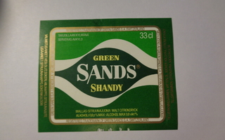 Etiketti - Green Sands Shandy, Oy Mallasjuoma