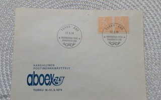 Kansallinen Postimerkkinäyttely Turku 16.-17.3.1974