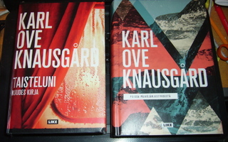 2 kpl Karl Ove Knausgård kirjoja ( sis. postikulut )