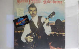 KAUKO RÖYHKÄ - KAKSI KOIRAA EX+/EX+ SUOMI 1990 LP