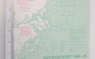 Båtsportkort 1984-85 Serie A Landsort - Arholma