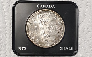 Canada SILVER  Voyager dollar 1972 hopeadollari