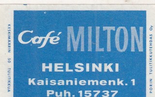 Helsinki, Cafe MILTON   b348