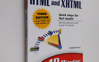 Deidre Hayes : Sams Teach Yourself HTML and XHTML in 10 M...