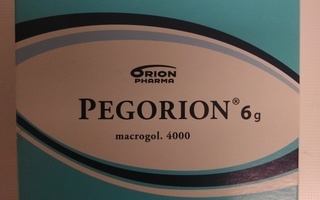 PEGORION 6 G JAUHE ORAALILIUOSTA VARTEN, ANNOSPUSSI 20 x 6 g