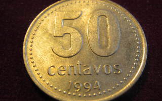50 centavos 1994 Argentiina