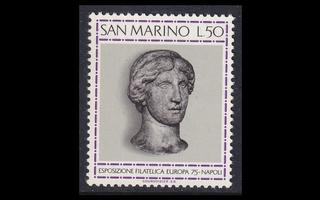 San Marino 1096 ** Postimerkkinäyttely Europa (1975)