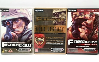 PC - Operation Flashpoint Cold War Crisis + lisäosaa