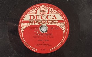 Savikiekko 1948 - Henry Theel - Decca SD 5061