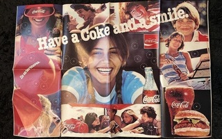 Coca Cola ja Robin Beck julisteet