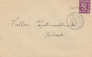 1936, Kirje Lehtimäki, rivileima Hernesmaa