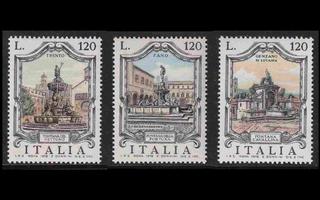 Italia 1627-9 ** Suihkulähteitä (1978)