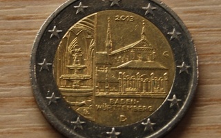 2 Euro Saksa 2013 Maulbronn