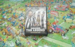 Newcastle United Alan Shearer the legend dvd