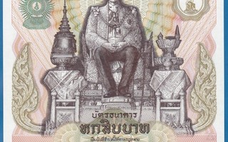 Thaimaa Thailand 60 Baht 1987 P93 UNC XL-note