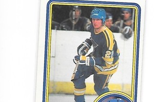 1984-85 OPC #189 Jörgen Pettersson St Louis Blues
