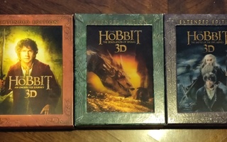 Hobbit extended trilogy (3D blu-ray)