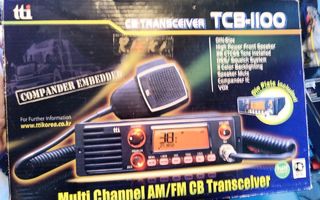 TTi TCB-1100 MULTI CB27 LA-RADIOPUHELIN 12/24V UUSI