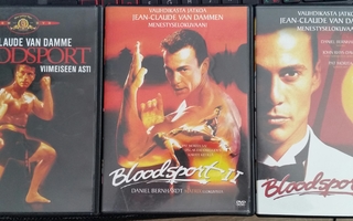 Bloodsport 1-3 -DVD