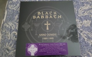 Black Sabbath: Anno Domini 1989 - 1995 4lp boksi