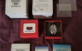 Seiko 5 Sports 55th Anniversary LE SRPK17K1-uusi-ovh 543€