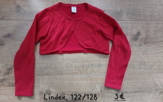 Lindex bolero punainen 122-128