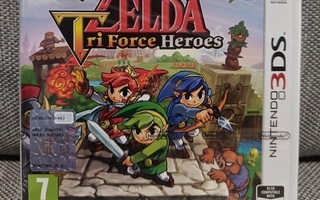 The Legend of Zelda Tri Force Heroes 3DS (uusi)