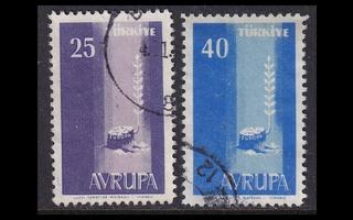 Turkki 1610-1 o Europa (1958)