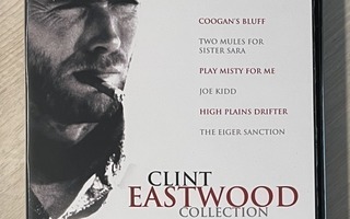 Clint Eastwood -kokoelma (6DVD) 6 elokuvaa (UUSI)