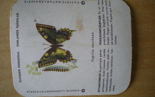 K-kahvin luonnontietosarja Suomen perhosia – Ritariperho