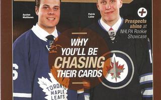 Laine/Matthews RC 16-17 Beckett Covers Toronto Fall Expo/500