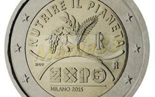 2€ Juhlaraha Italia 2015 Expo