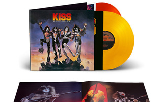 Kiss - Destroyer 45th Anniversary Yellow/Orange LP *UUSI*