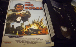 VHS : Chicagon Huumesota - The Big Score ( Sis. postikulut )