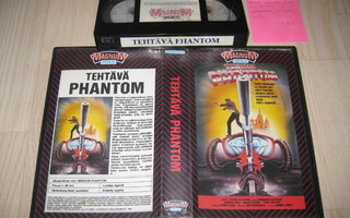 Tehtävä Phantom-VHS (FIx, Magnum Video, Heist / Euro Crime)