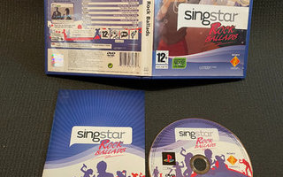 Singstar Rock Ballads PS2 CiB