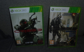 Xbox 360 pelit Crysis 2 ja 3