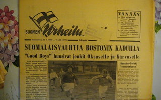 Suomen Urheilulehti Nro 30/1959 (28.9)