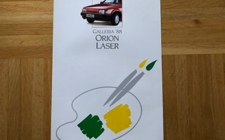 Esite Ford Orion Laser, 1988