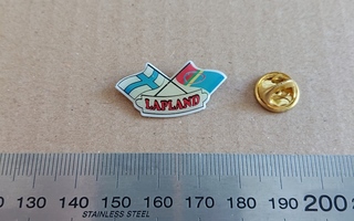 Lappi - Lapland lippu pinssi