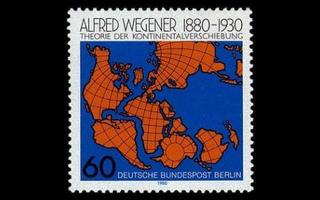 Berlin 616 ** Alfred Wegener (1980)